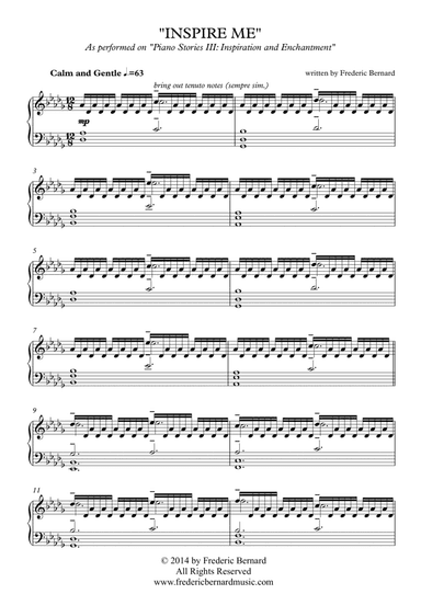 Inspire Me (Calm Solo Piano Music)