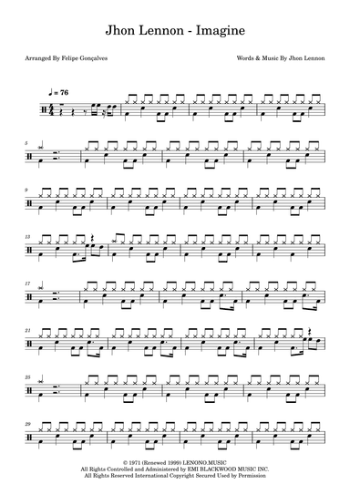 Imagine (arr. Felipe Gonçalves)
