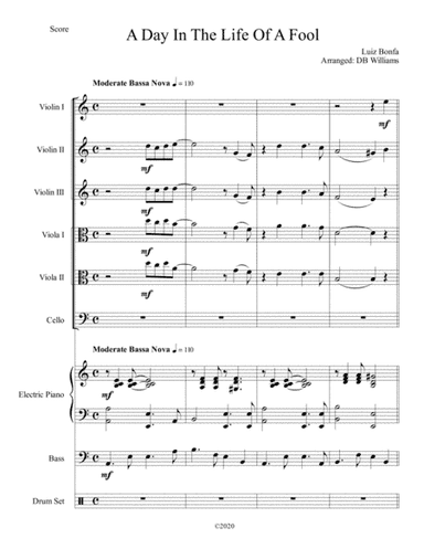 A Day In The Life Of A Fool (manha De Carnaval) (arr. DB Williams)