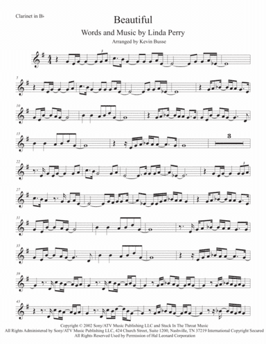 Beautiful (arr. Kevin Busse)
