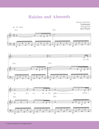 Raisins and Almonds (arr. Hal Wright)
