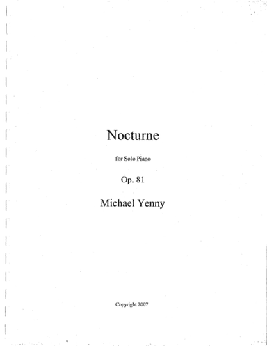 Nocturne, op. 81