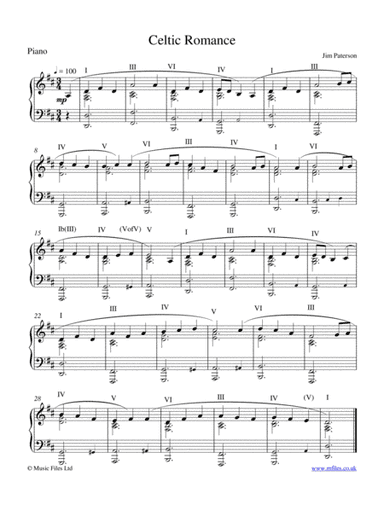 Celtic Romance (piano solo)