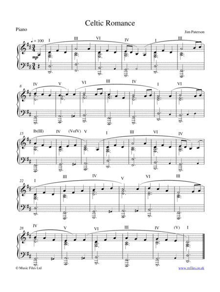 Celtic Romance (piano solo)