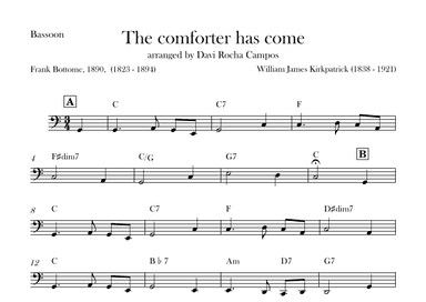 The comforter has come (arr. Davi Rocha Campos)