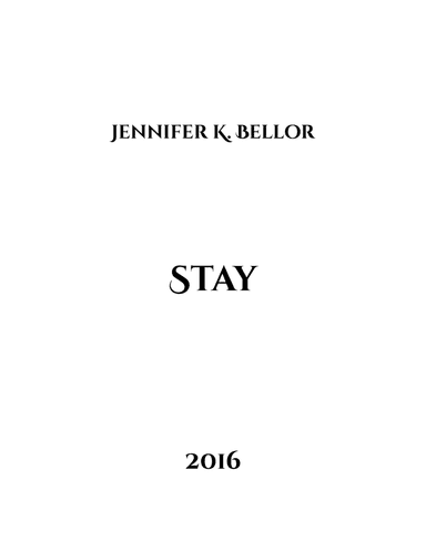 Stay - Clarinet in Bb, Piano, Vibraphone