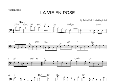 La Vie En Rose (arr. Alex Nunes Rodrigues)