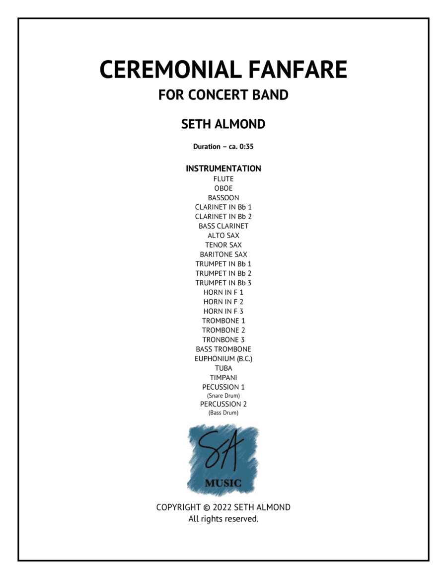 Ceremonial Fanfare
