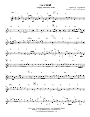 Hallelujah (arr. Marco Polo Ignacio)