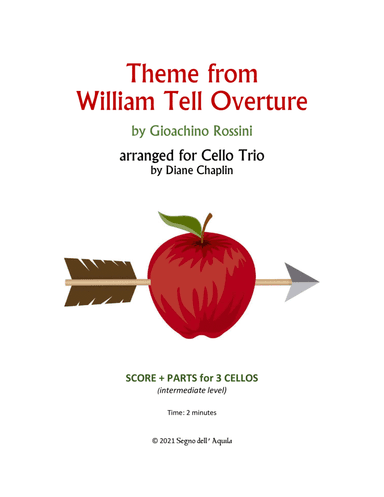 William Tell Overture - cello trio (arr. Diane Chaplin)