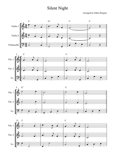 Silent Night (arr. Sidnei Borgani)
