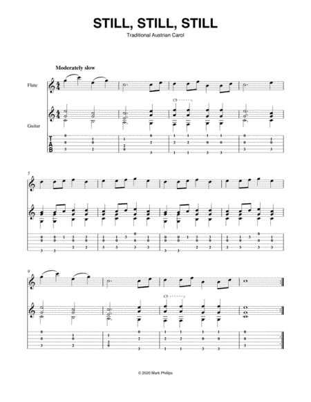 Still, Still, Still (arr. Mark Phillips)