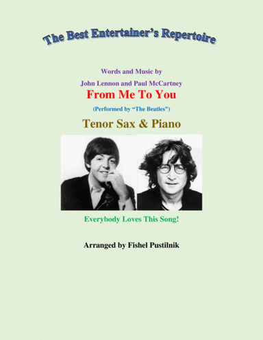 From Me To You (arr. Fishel Pustilnik)