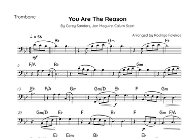 You Are The Reason (arr. Rodrigo Faleiros)