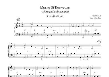 Morag Of Dunvegan (Mòrag à Dùnbheagain) (arr. Julia Gordon)