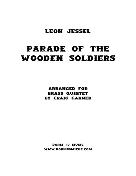 Parade of the Wooden Soldiers (arr. Craig Garner)