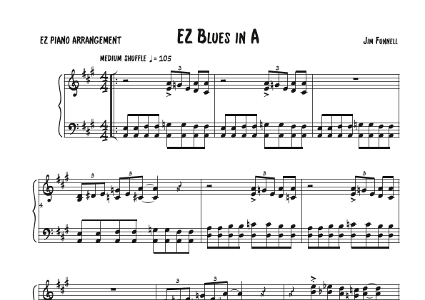 EZ Blues in A