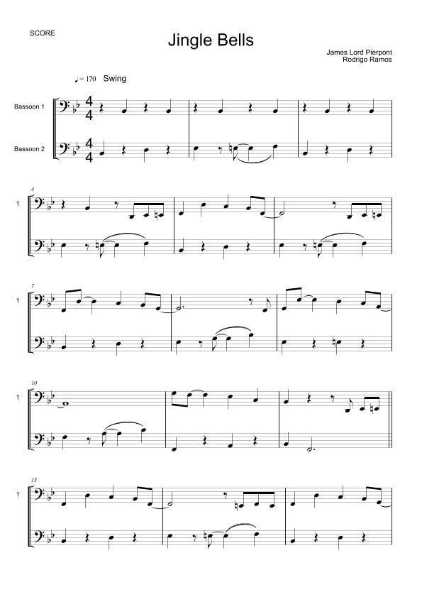 Jingle Bells (arr. Rodrigo Ramos)