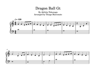 Dragon Ball Gt (arr. Thiago Marconato)