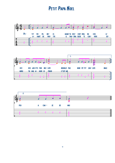 Petit Papa Noel (arr. Mercedes Moore)