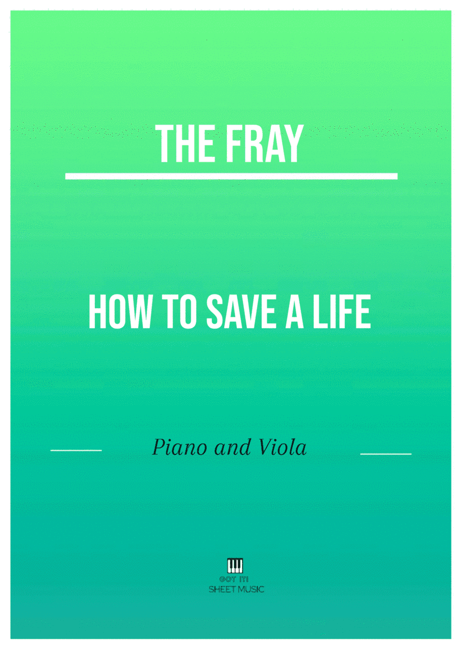 How To Save A Life (arr. ANDRE LAITANO)