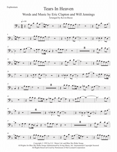 Tears In Heaven (arr. Kevin Busse)