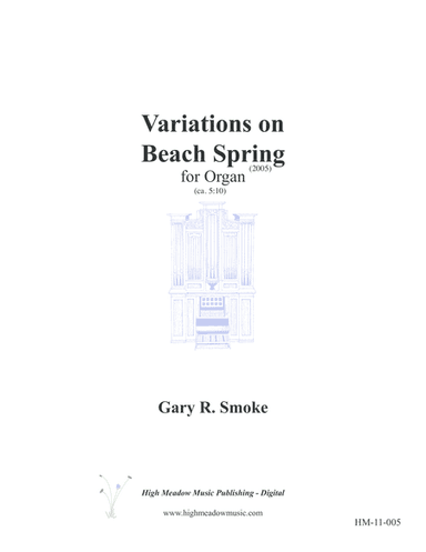 Variations on 'Beach Spring' (arr. Gary R. Smoke)