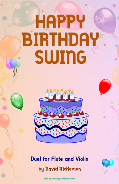 Happy Birthday Swing, for Flute and Violin Duet (arr. David McKeown)