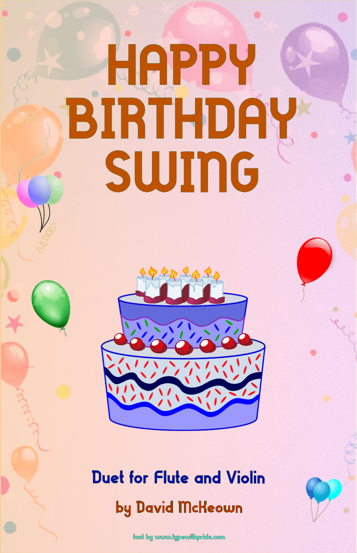 Happy Birthday Swing, for Flute and Violin Duet (arr. David McKeown)