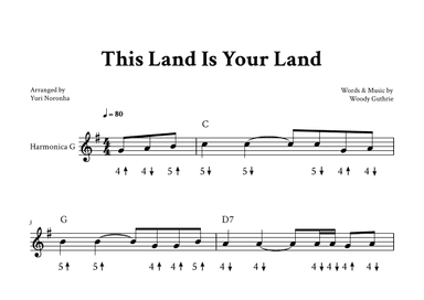 This Land Is Your Land (arr. Yuri Noronha)