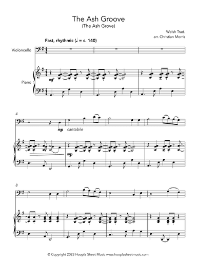 The Ash Groove (The Ash Grove) (arr. Christian Morris)