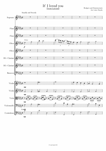 If I Loved You (arr. Luke Haydn)