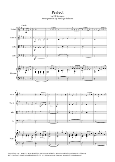Perfect (arr. Rodrigo Faleiros)