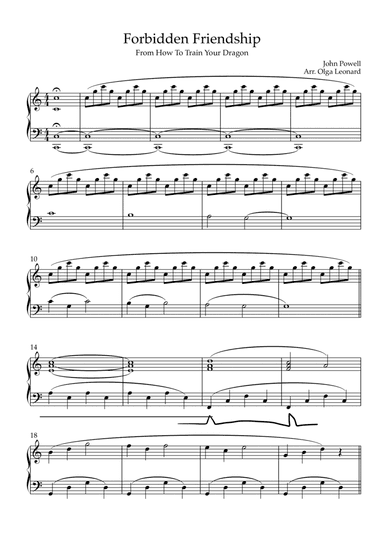 Forbidden Friendship (arr. Olga Leonard)