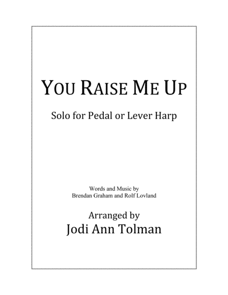 You Raise Me Up (arr. Jodi Ann Tolman)