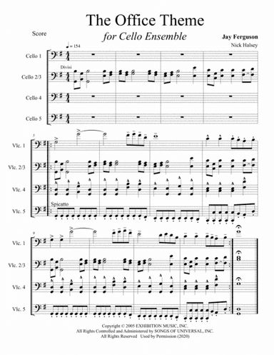 The Office - Theme (arr. Nick Halsey)