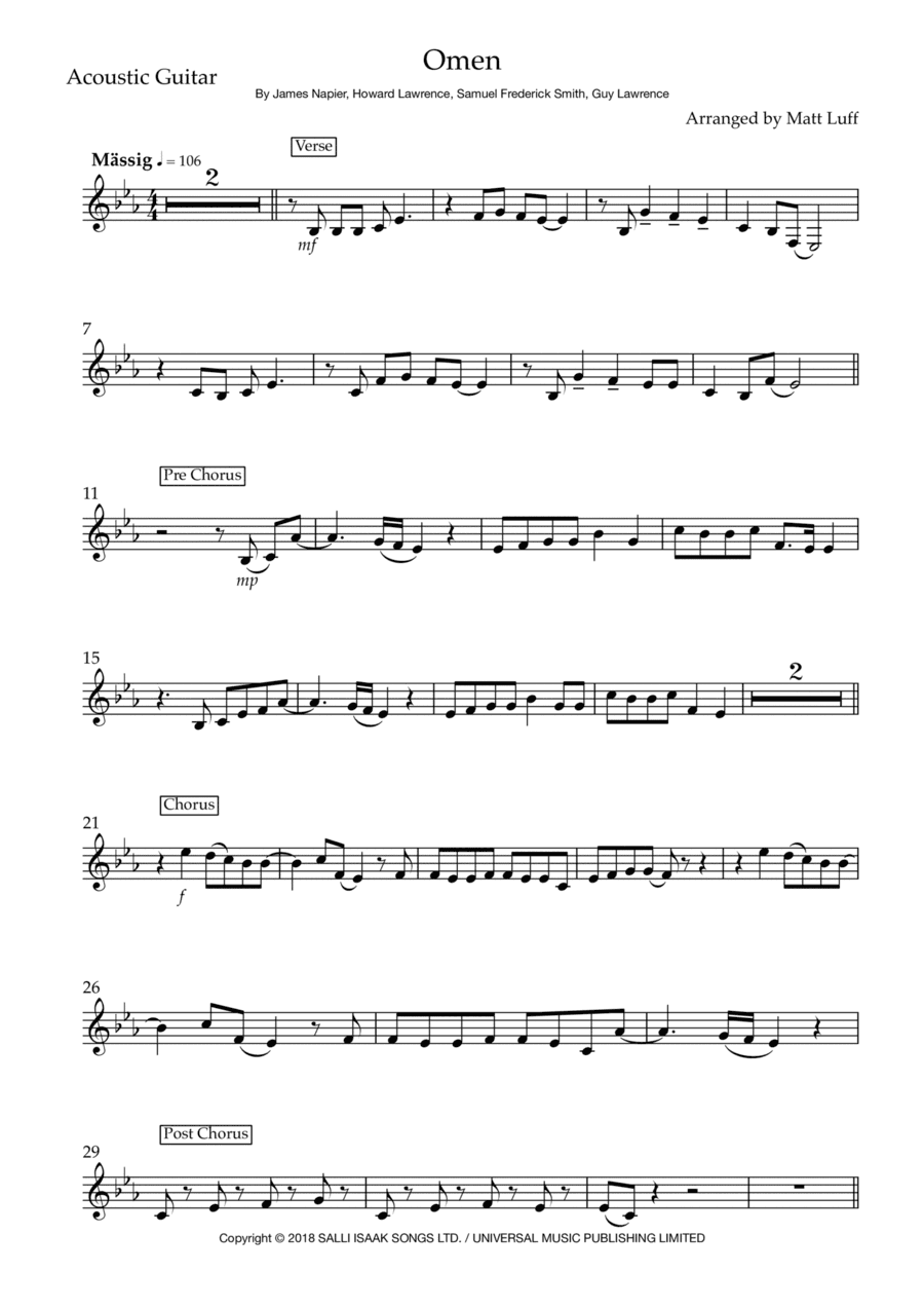 Omen (arr. Matt Luff)