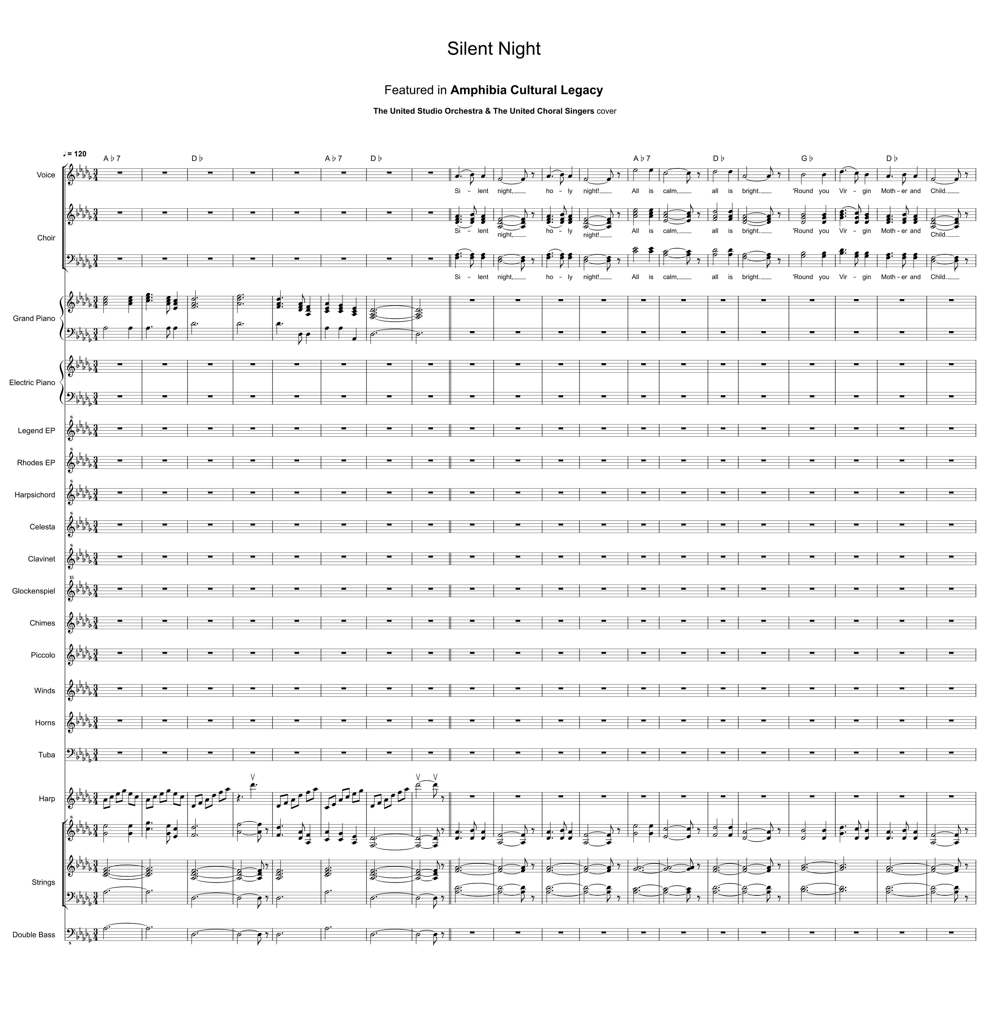 Silent Night (arr. Amphibia Cultural Legacy)