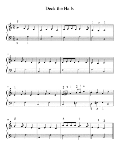 Deck the Halls (arr. F.Chiofalo)