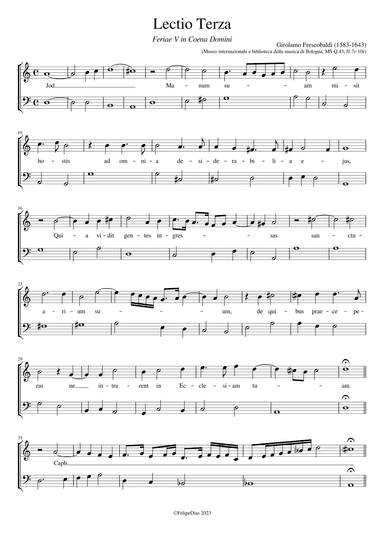 Lamentationes Jeremiae Prophetae: Feriae Quintae in Coena Domini, Lectio Terza (arr. Early Music Scores)