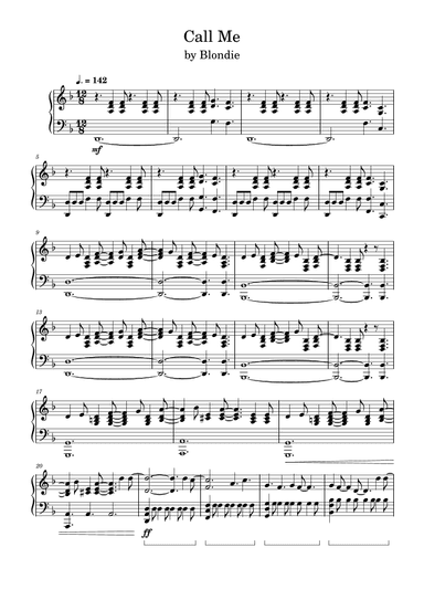 Call Me (arr. Anya Alston)