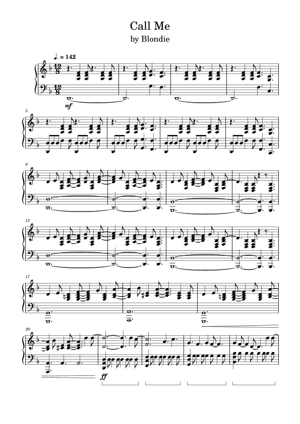 Call Me (arr. Anya Alston)