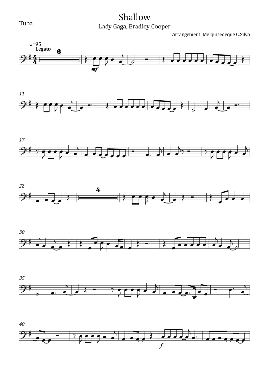 Shallow (arr. Melquisedeque C.Silva)
