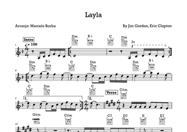 Layla (arr. Marcelo Borba)