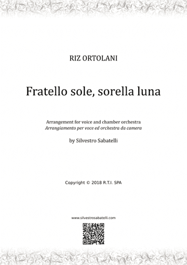 La Vecchia Via Emilia (arr. Silvestro Sabatelli)