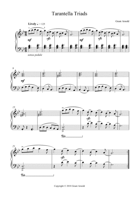 Tarantella Triads