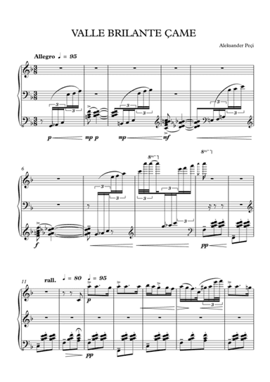 Valle brilante çame