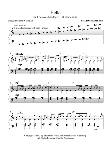 Hello (arr. Jim Winslett)