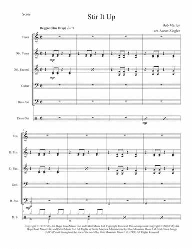 Stir It Up (arr. Aaron Ziegler)