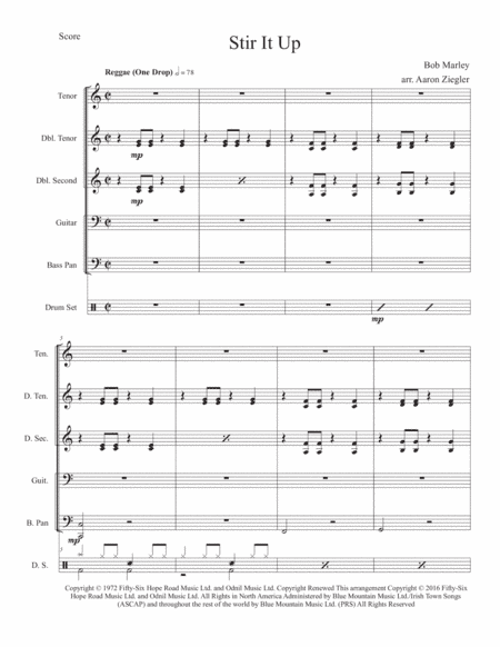 Stir It Up (arr. Aaron Ziegler)